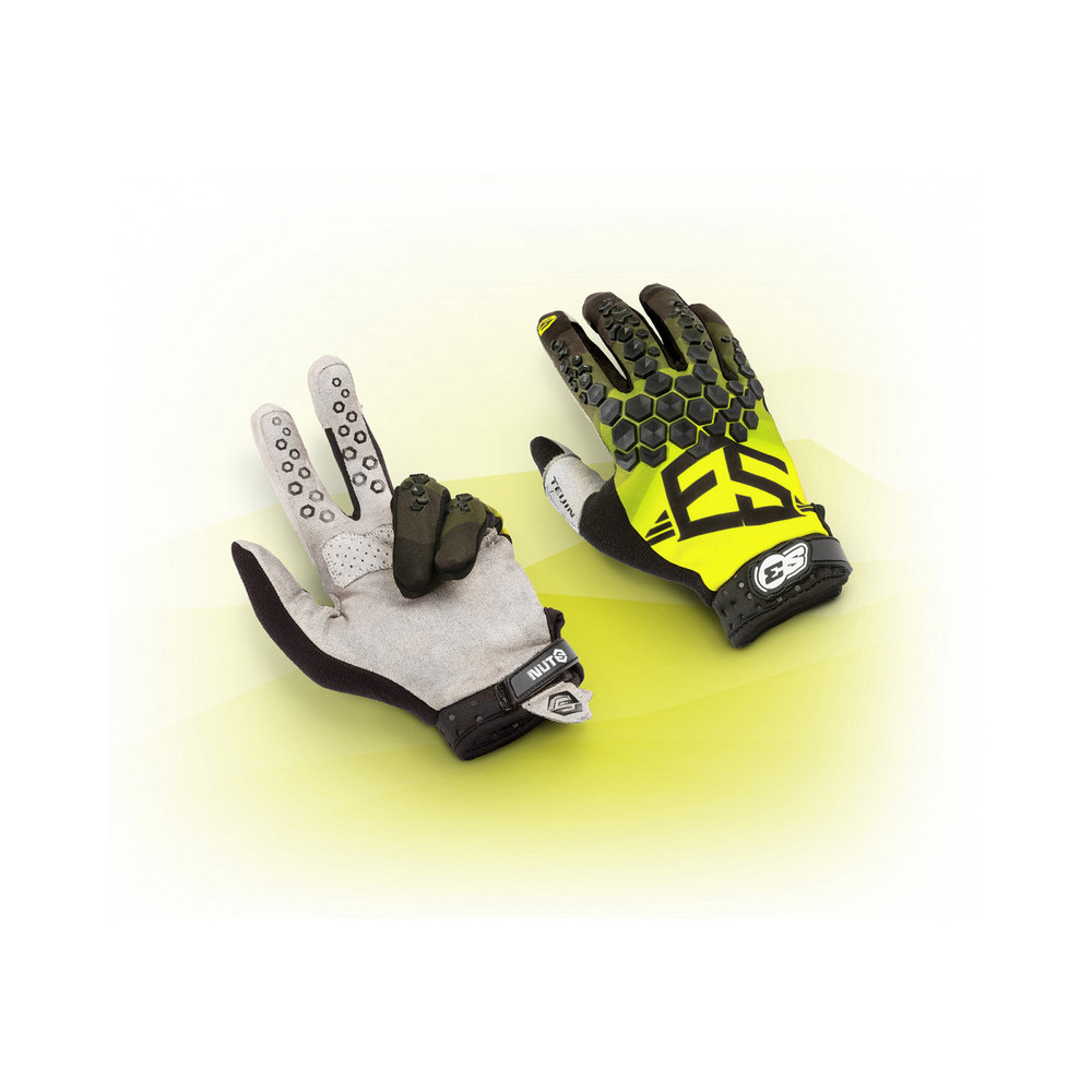 Gants S3 Hard Enduro Angel Nuts - jaune