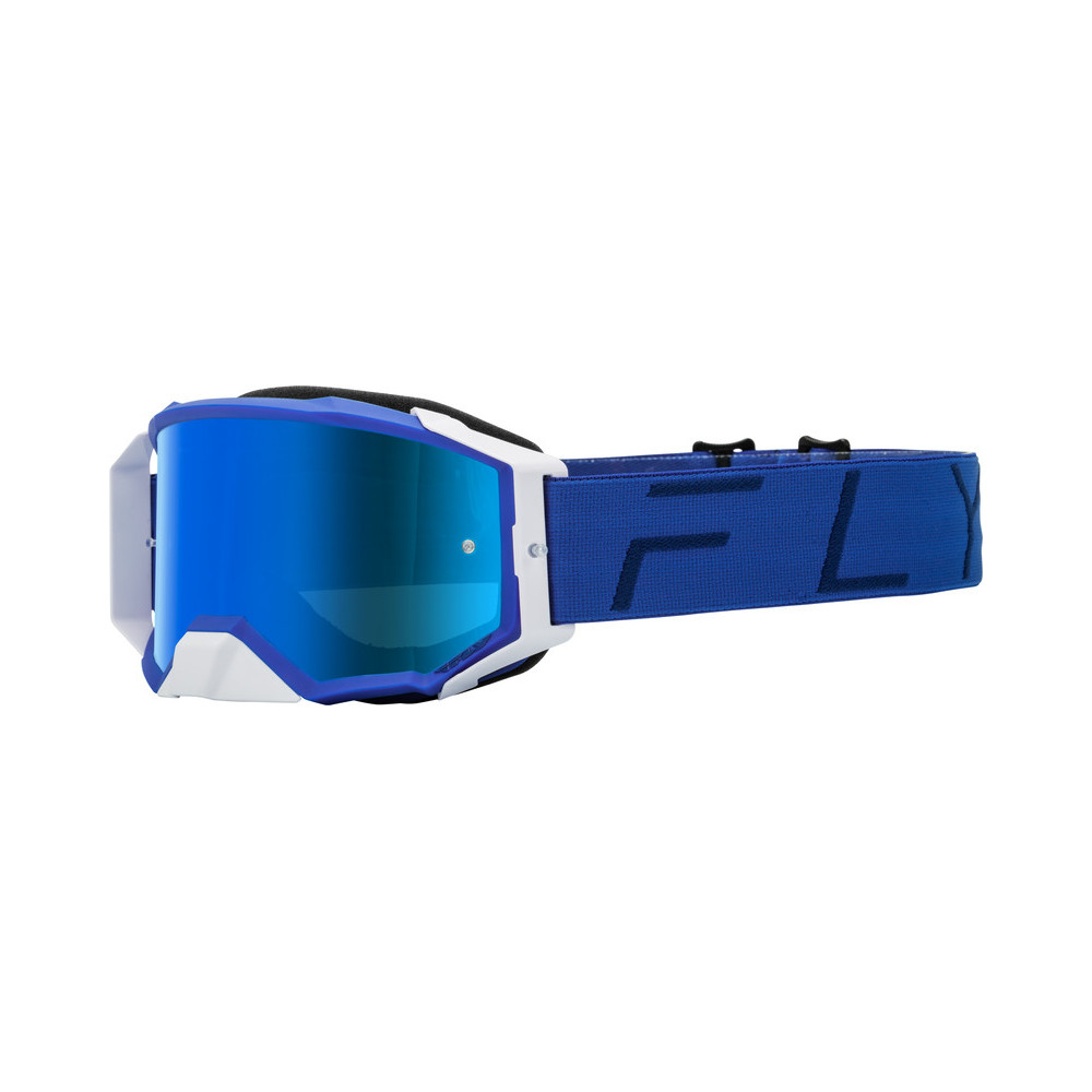 Masque FLY RACING Zone Pro Blue - écran Sky Blue