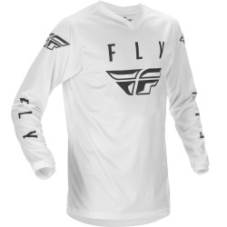 Maillot enfant FLY RACING Universal - blanc 1 - AVSmoto Racing Parts 