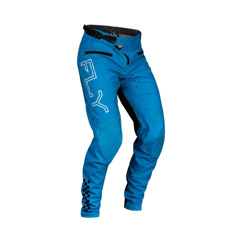 Pantalon vélo enfant FLY RACING Rayce - bleu 1 - AVSmoto Racing Parts 