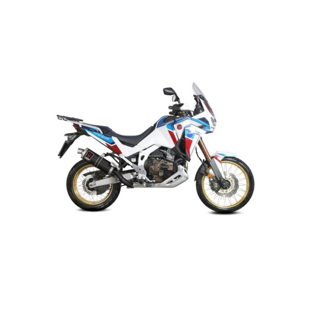 Silencieux MIVV Dakar inox noir - Honda CRF 1100 L AFRICA TWIN