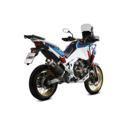 Silencieux MIVV Dakar inox noir - Honda CRF 1100 L AFRICA TWIN