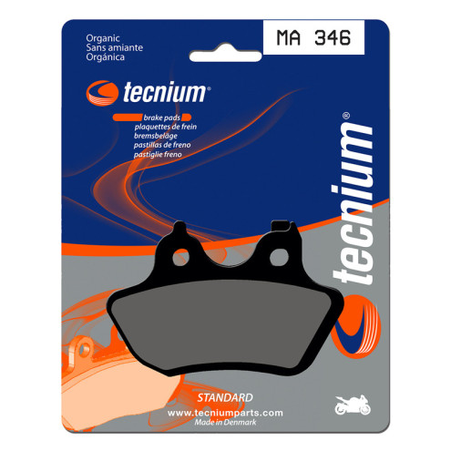 Plaquettes de frein TECNIUM route organique - MA346