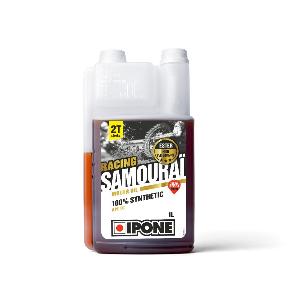 Huile Ipone Samouraï Racing Fraise 1 Litre