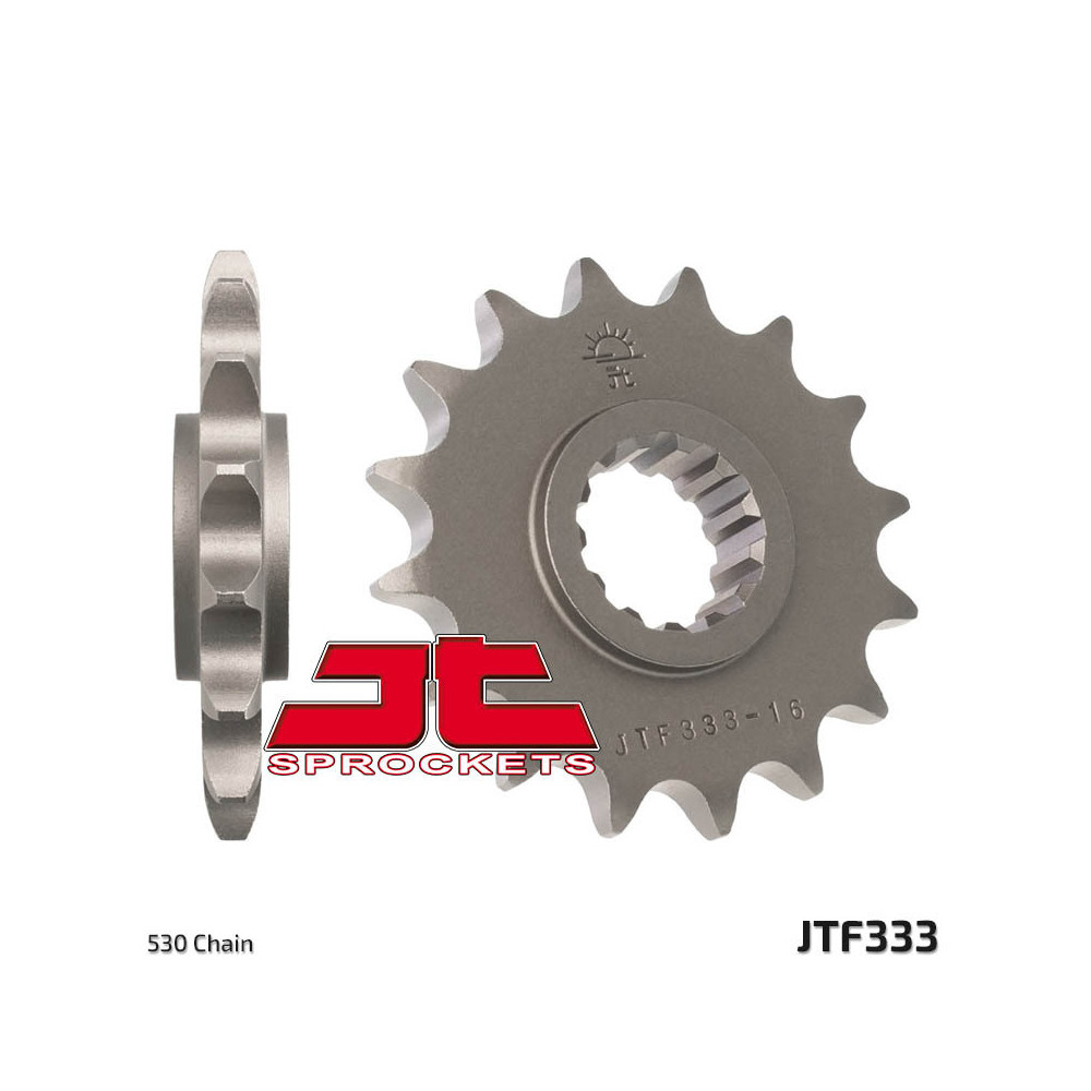 Pignon JT SPROCKETS acier standard 333 - 530 - 15 dents