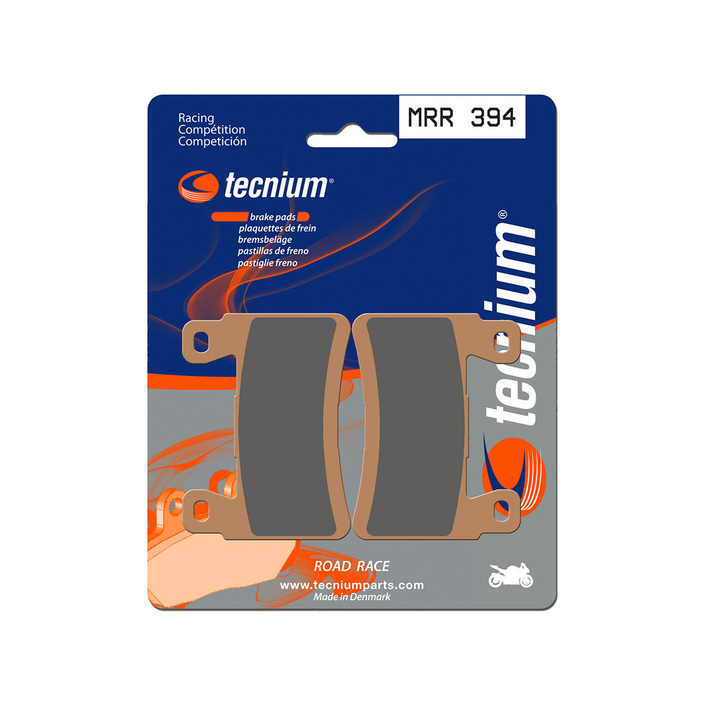 Plaquettes de frein TECNIUM Racing métal fritté - MRR394