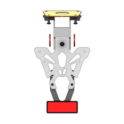 Support de plaque V PARTS - Yamaha XSR 900 V PARTS 6 - AVSmoto Racing Parts 