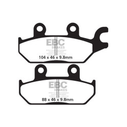 Plaquettes de frein EBC carbone série Off-road