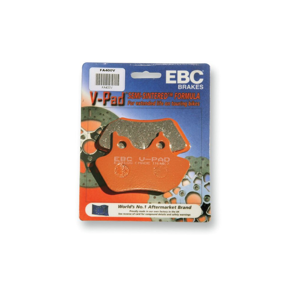 Plaquettes de frein EBC semi-fritté FA-V Series