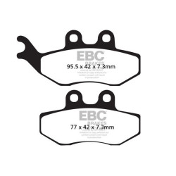 Plaquettes de frein EBC métal fritté SFA-HH Series