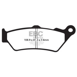 Plaquettes de frein EBC métal fritté SFA-HH Series