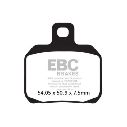 Plaquettes de frein EBC métal fritté SFA-HH Series