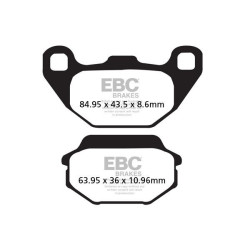 Plaquettes de frein EBC métal fritté SFA-HH Series