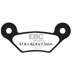 Plaquettes de frein EBC métal fritté Off-Road R Series