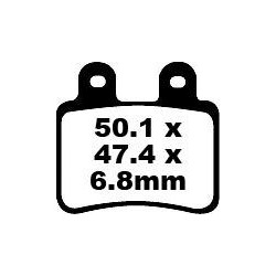 Plaquettes de frein EBC organique SFA series