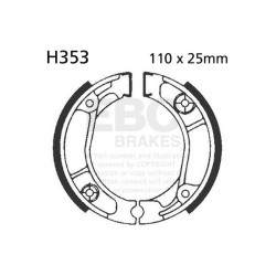 Machoire de frein organique carbone standard EBC Brakes