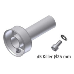 DB Killer MIVV pour silencieux GP Pro tube 25mm Ø53 mm