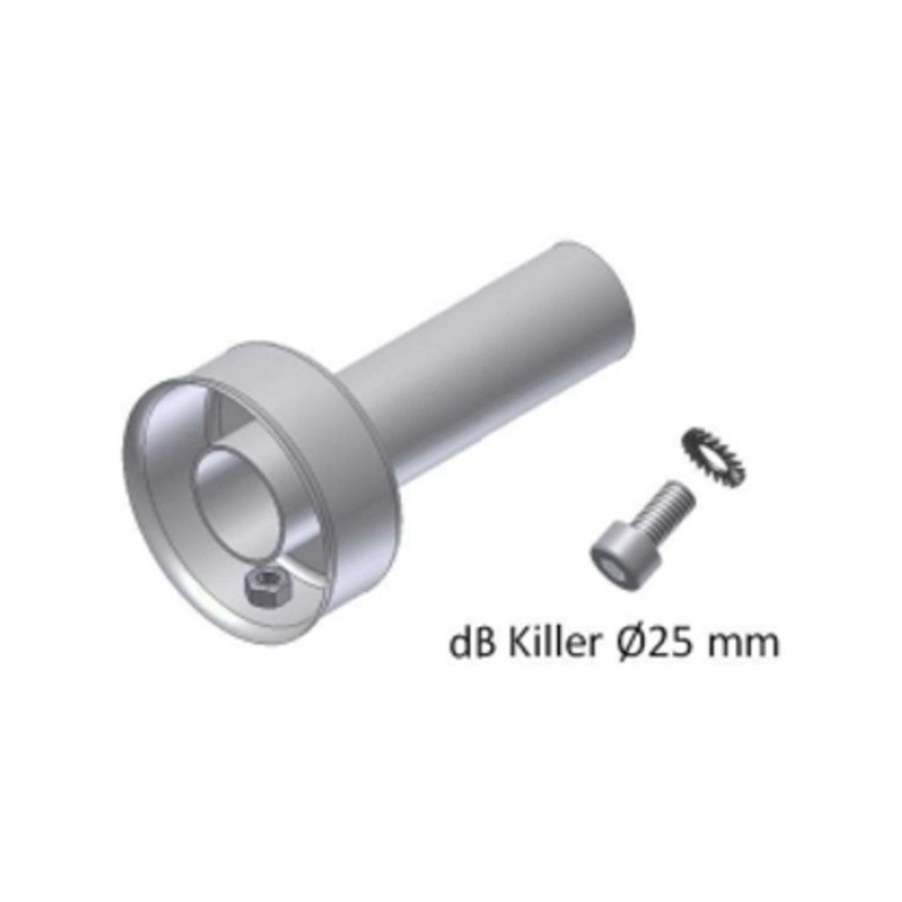 DB Killer MIVV pour silencieux GP Pro tube 25mm Ø53 mm