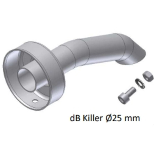 DB Killer MIVV pour silencieux X-Cone 105 tube 25mm Ø61mm