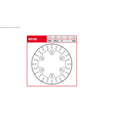 Disque de frein fixe TRW