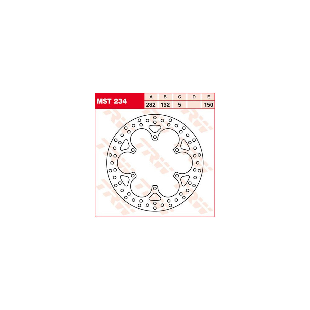 Disque de frein fixe TRW