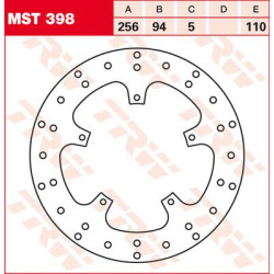 Disque de frein arrière fixe TRW Honda VFR 750 90-97 et 800 02-09