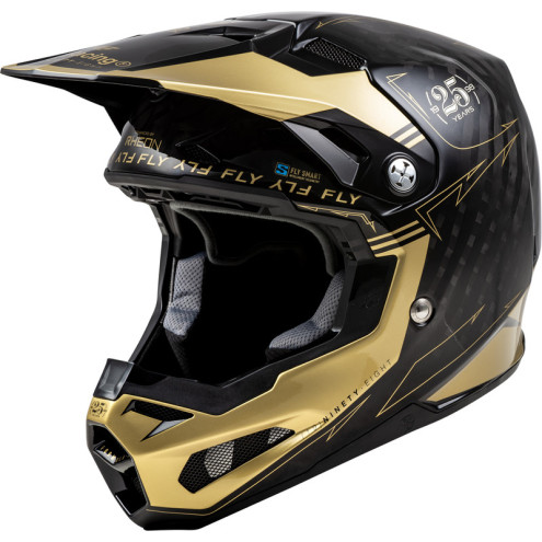 Casque FLY RACING Formula Smart Carbon Legacy - noir/or