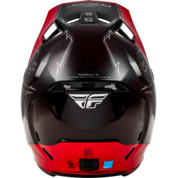 Casque FLY RACING Formula Smart Carbon Legacy - rouge carbone/noir