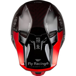 Casque FLY RACING Formula Smart Carbon Legacy - rouge carbone/noir