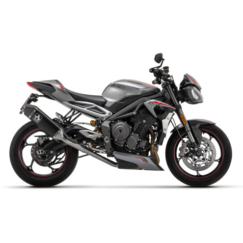 Demi ligne Arrow Racing Veloce, Triumph Street Triple 765 17-22