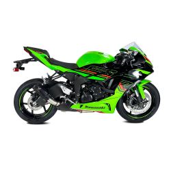 Echappement IX-Race MK2 Inox noir Kawasaki Ninja ZX-6R 2024