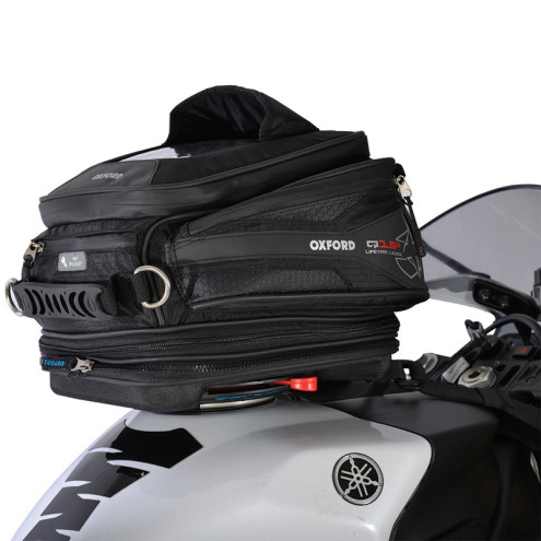 Sacoche de réservoir OXFORD Q15R noir 15L Oxford 1 - AVSmoto Racing Parts 