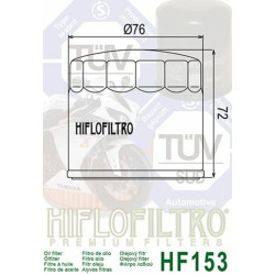 Filtre à huile HIFLOFILTRO - HF153