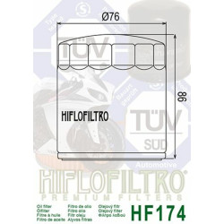 Filtre à huile HIFLOFILTRO Chrome - HF174C