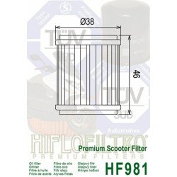 Filtre à huile HIFLOFILTRO - HF981