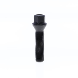 Cone Seat Lug Bolt for wheel spacers M14x1.50x50 SW17 with Black Galvanisation