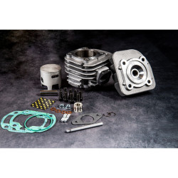 Kit cylindre gros diamètre Ø 47,6 mm, 70 cc, axe Ø 10 mm, piston à tête plate