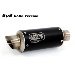 Silencieux Arrow GP2 "Dark", Kawasaki Ninja 13-18 et Z300 15-18