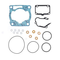 Piston coulé 2 temps Ø 43,45 mm + Kit de joint de culasse haut de gamme Athena 2 - AVSmoto Racing Parts 