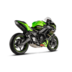 Ligne complète Akrapovic Racing silencieux Titane 2 Lambda, Kawasaki Z650 et Ninja 2017-2023