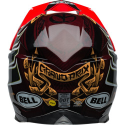 Casque BELL Moto-10 Spherical - Fasthouse DITD 24 Gloss Red/Gold BELL 8 - AVSmoto Racing Parts 