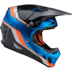 Casque FLY RACING Formula CC Driver - bleu/orange/noir 4 - AVSmoto Racing Parts 