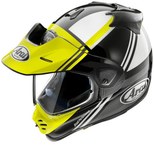 Casque ARAI TOUR-X5 Cosmic - jaune fluo ARAI 1 - AVSmoto Racing Parts 