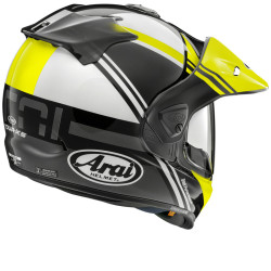 Casque ARAI TOUR-X5 Cosmic - jaune fluo ARAI 2 - AVSmoto Racing Parts 