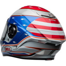 Casque BELL Race Star DLX Flex - Beaubier 24 Gloss White/Blue BELL 4 - AVSmoto Racing Parts 