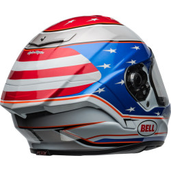 Casque BELL Race Star DLX Flex - Beaubier 24 Gloss White/Blue BELL 5 - AVSmoto Racing Parts 