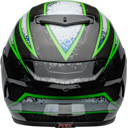 Casque BELL Race Star DLX Flex - Xenon Gloss Black/Kryptonite BELL 5 - AVSmoto Racing Parts 