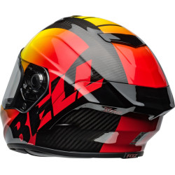 Casque BELL Race Star DLX Flex - Offset Gloss Black/Red BELL 4 - AVSmoto Racing Parts 