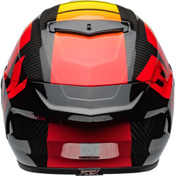 Casque BELL Race Star DLX Flex - Offset Gloss Black/Red BELL 5 - AVSmoto Racing Parts 