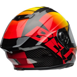 Casque BELL Race Star DLX Flex - Offset Gloss Black/Red BELL 6 - AVSmoto Racing Parts 